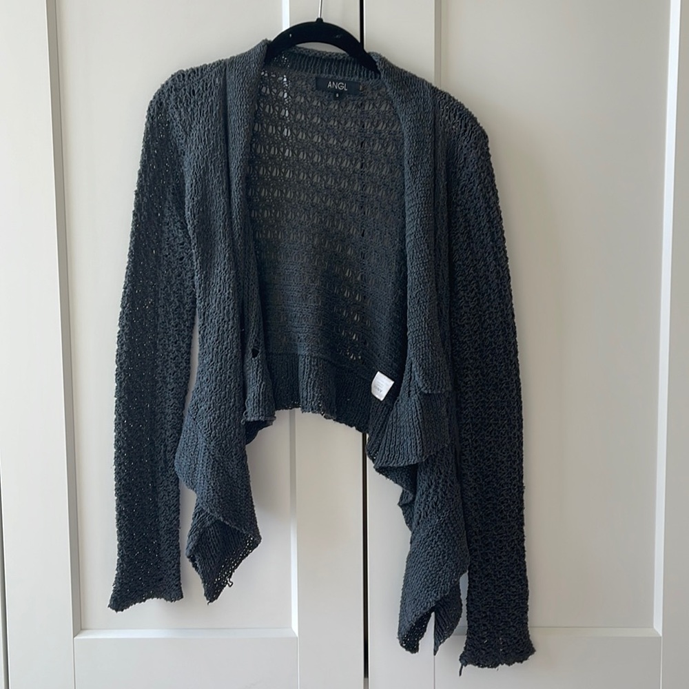 ANGL knit cardigan